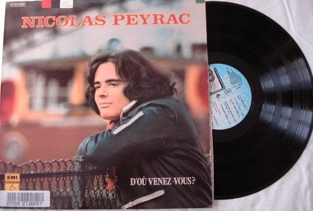 Nicolas Peyrac - D'ou venez-vous, LP, Gebruikt, Ophalen of Verzenden, 12 inch