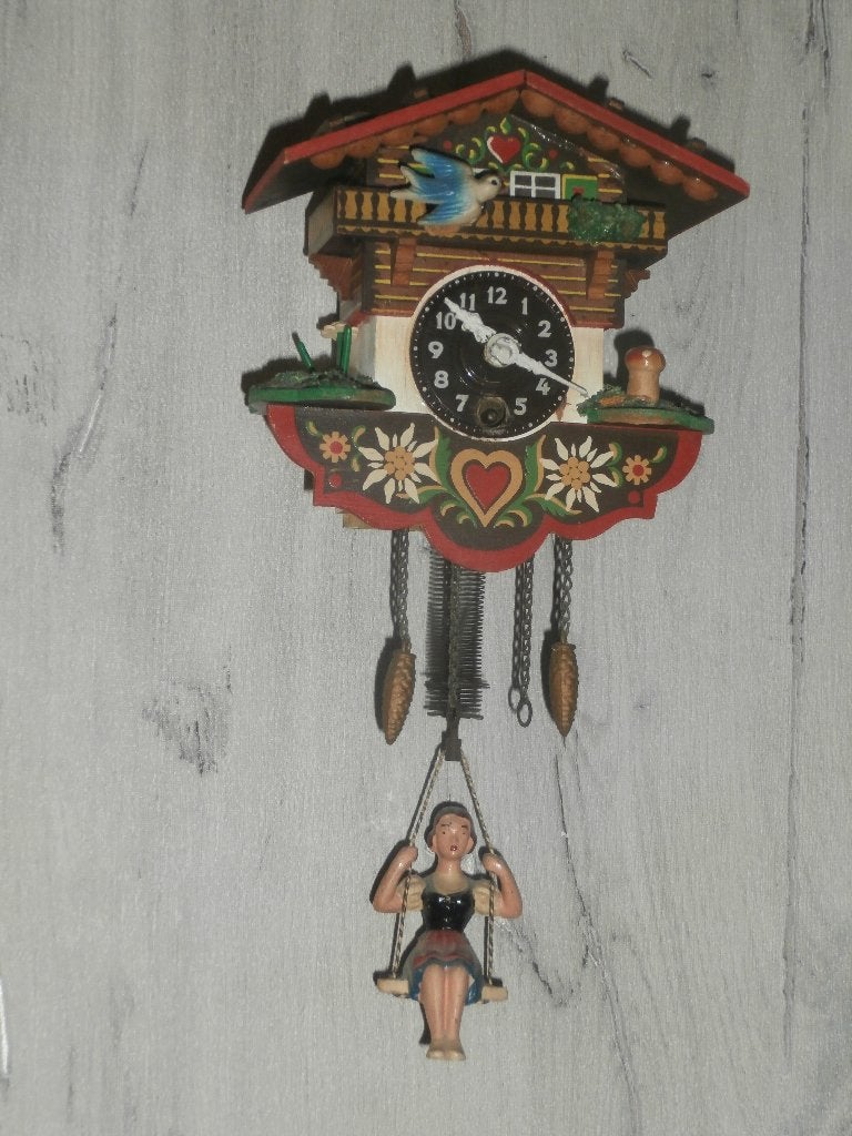 Mini ,,Koekoeks,, Klokje, Ophalen of Verzenden