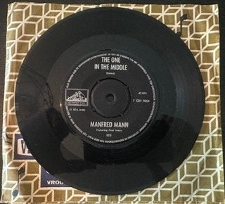 Manfred Mann With God on our Side 7" His Masters Voice label, Gebruikt, 7 inch, Single, Ophalen of Verzenden