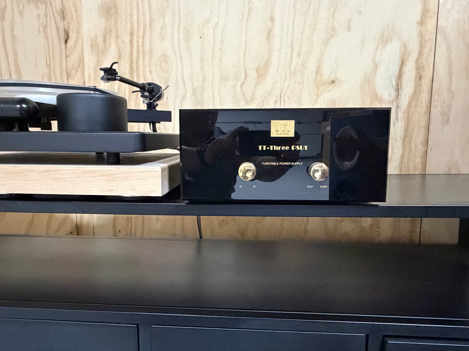 Audio Note TT 3 met PSU 1, Arm Two en IQ3 MM element, Audio, Tv en Foto, Platenspelers, Info@mafico.com, Mafico, Zo goed als nieuw