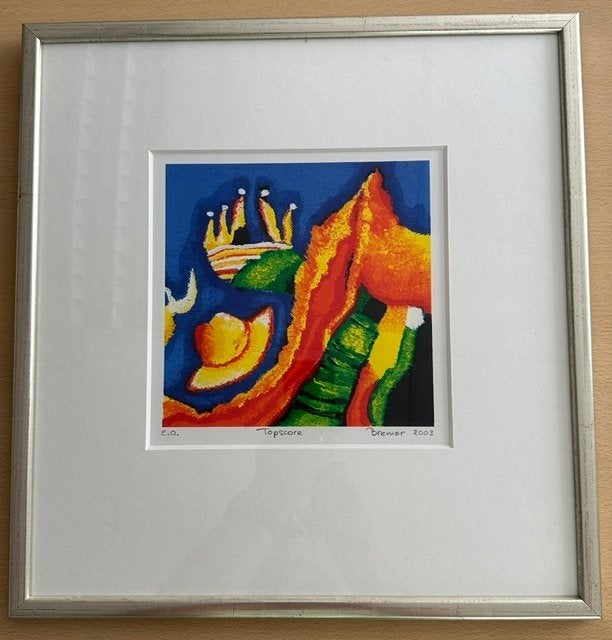 10 stuks zeefdrukken moderne kunst - zie omschrijving, Antiek en Kunst, Kunst | Litho's en Zeefdrukken, Ophalen