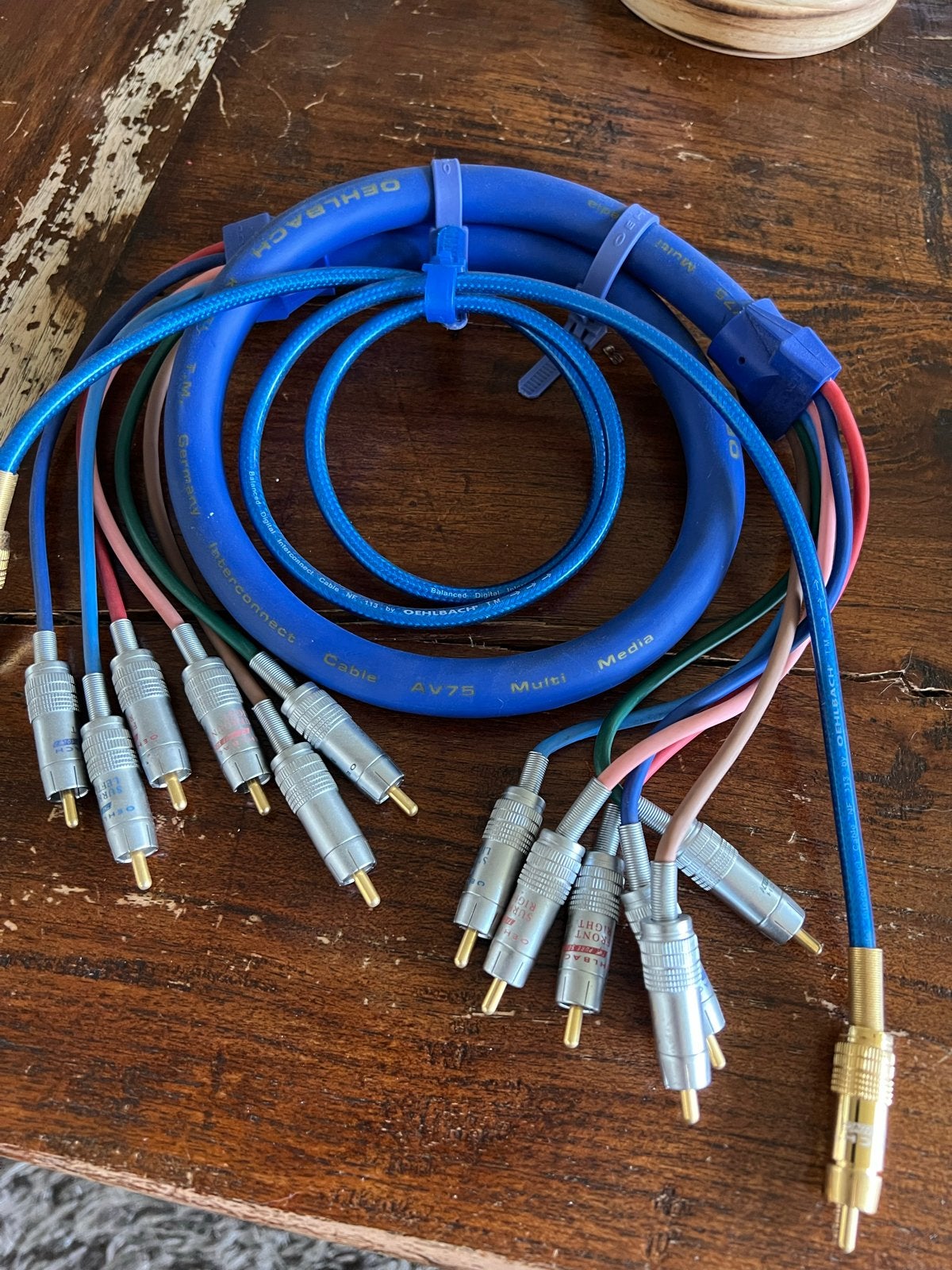 Oehlbach AV75 Multi Interconnect Kabel - Zo goed als nieuw, Ophalen of Verzenden, Zo goed als nieuw, 2 tot 5 meter, Interlink-kabel