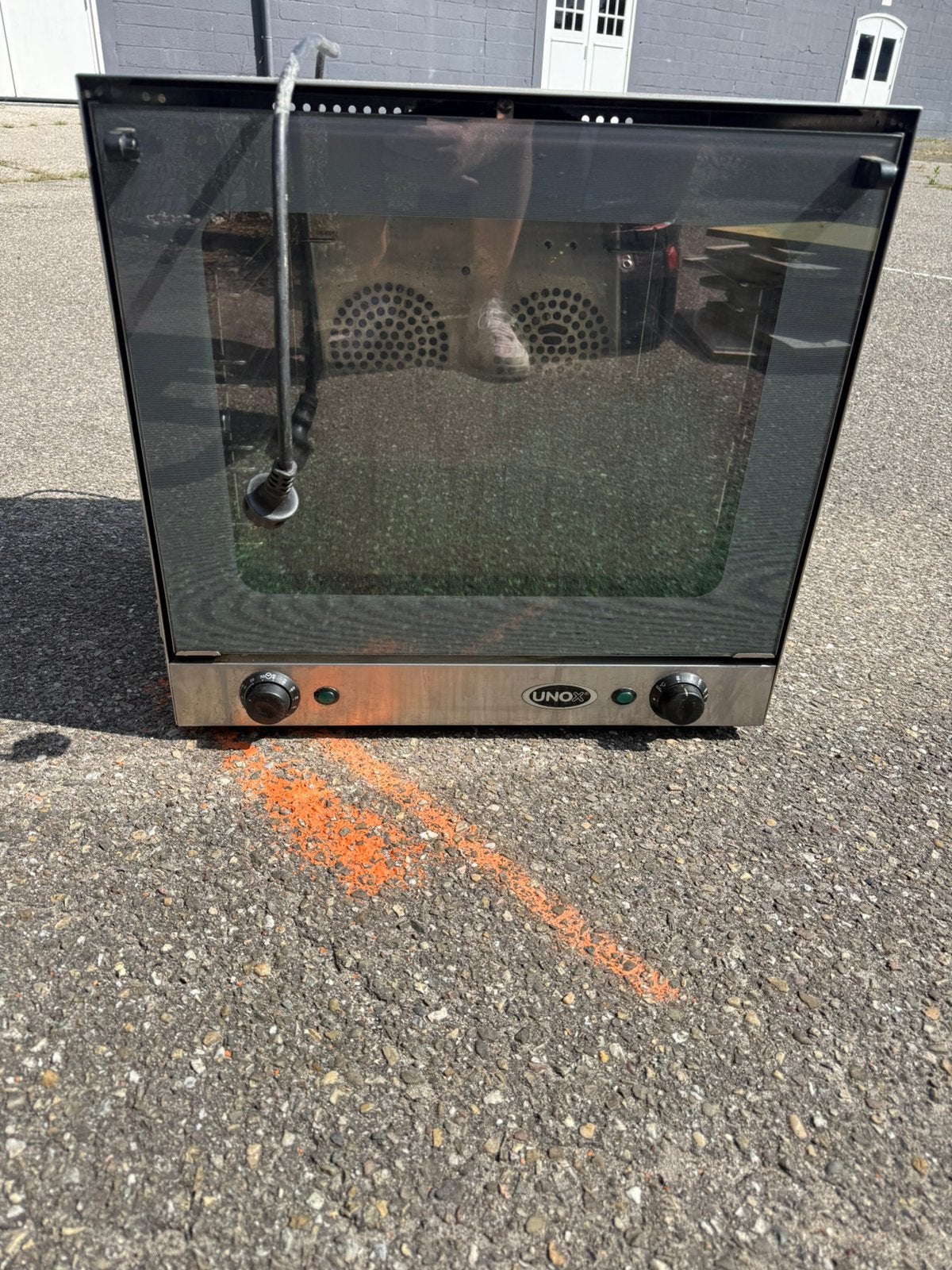 Hete luchtoven horeca merk Unox, Witgoed en Apparatuur, Ovens, Ophalen, Gebruikt, Overige merken