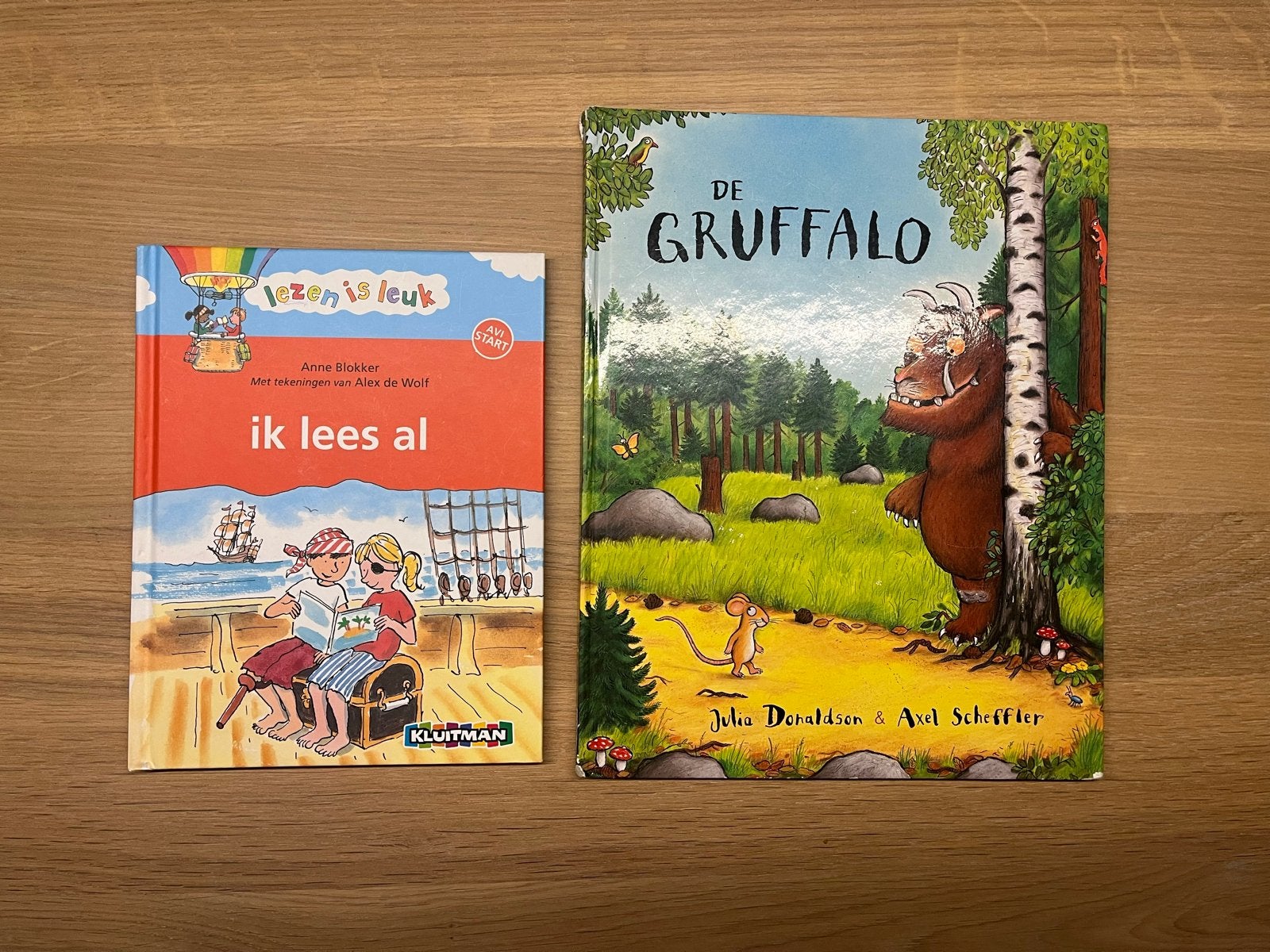 Kinderboeken: De Gruffalo & Ik lees al, Ophalen, Gelezen, Fictie algemeen