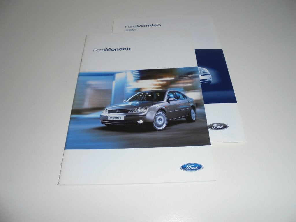 brochure Ford Mondeo  2003, Ophalen of Verzenden, Nieuw, Ford