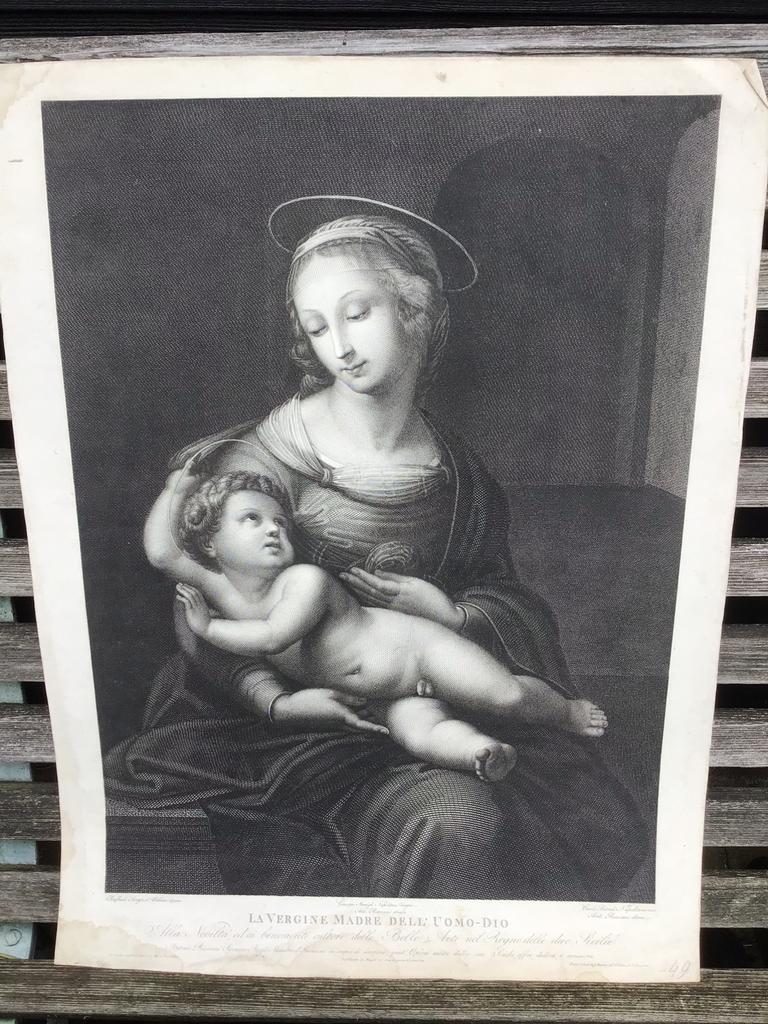 La Vergine Madre Dell’ L Omo-Dio - oud, Ophalen of Verzenden