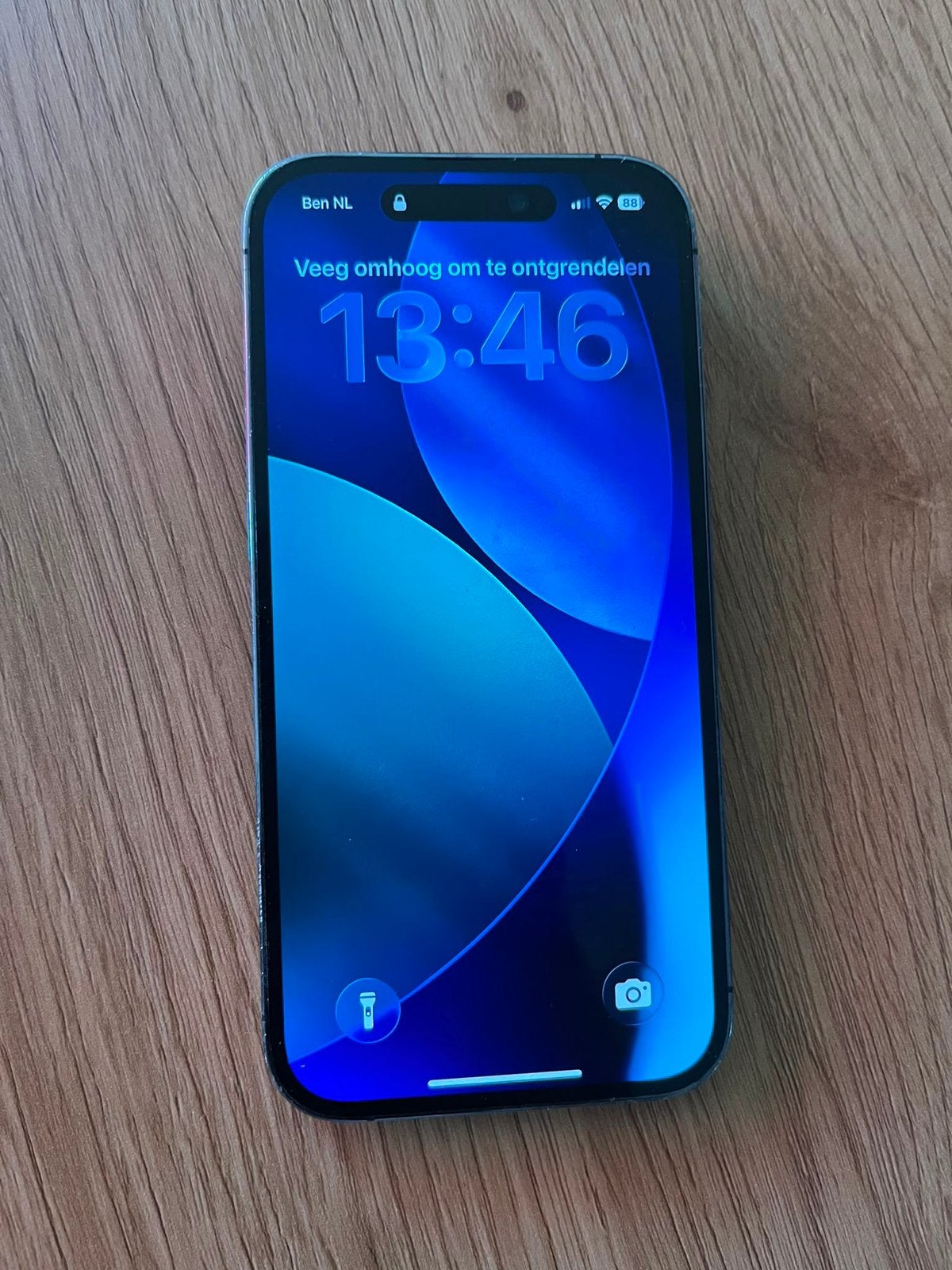 Iphone 14 pro, Ophalen of Verzenden, Zo goed als nieuw, Zwart
