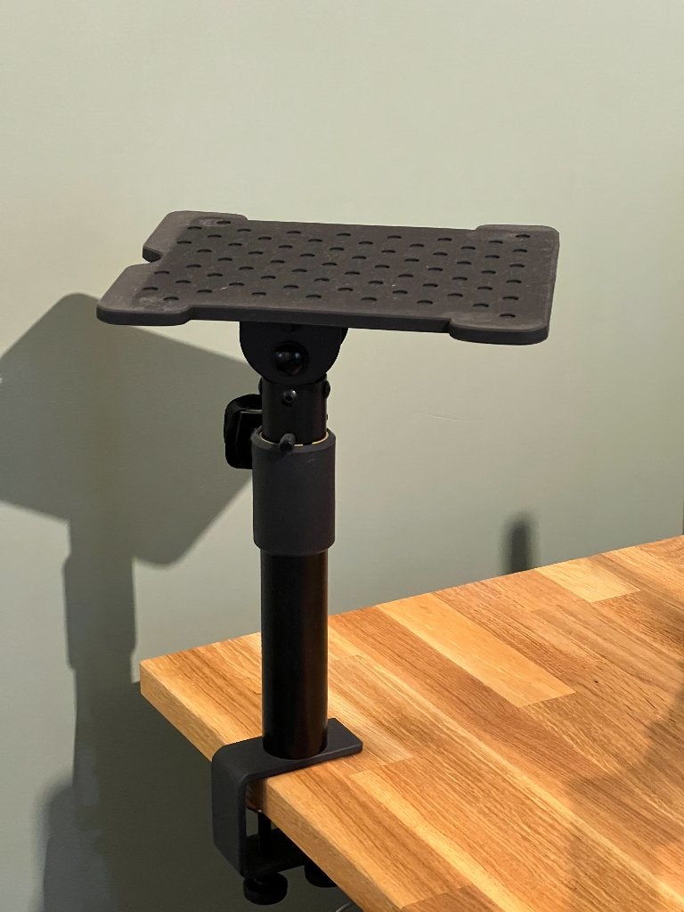Roadworx Monitor Speaker Stand Clamps voor bureau, Muziek en Instrumenten, Standaards, Ophalen, Zo goed als nieuw, Instrumentstandaard