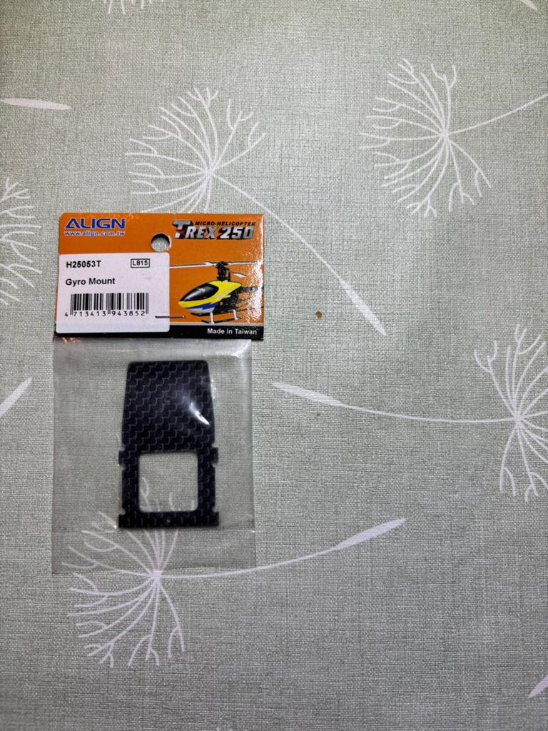 Align T-REX 250 Gyro Mount H25053T, Ophalen of Verzenden, Nieuw, Helikopter