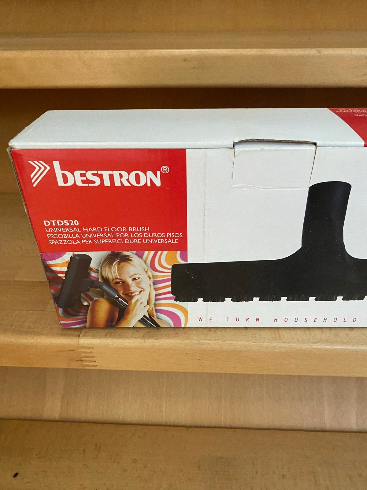 Bestron DTDS20 Universele Harde Vloer Borstel, Ophalen, Overige merken, Overige typen, Nieuw