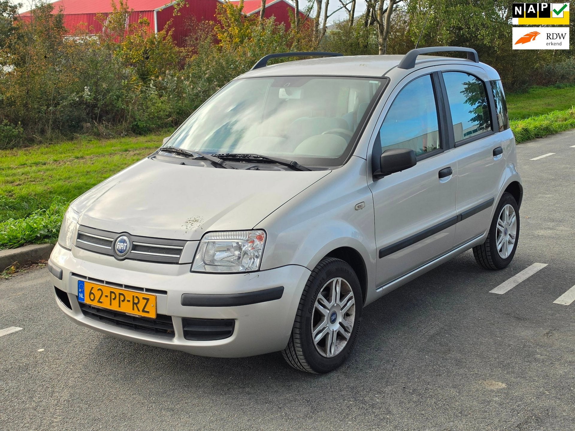 Fiat Panda 1.2 Emotion / AIRCO / NAP / AUTOMAAT, Auto's, Gebruikt, 840 kg, Origineel Nederlands, Bedrijf