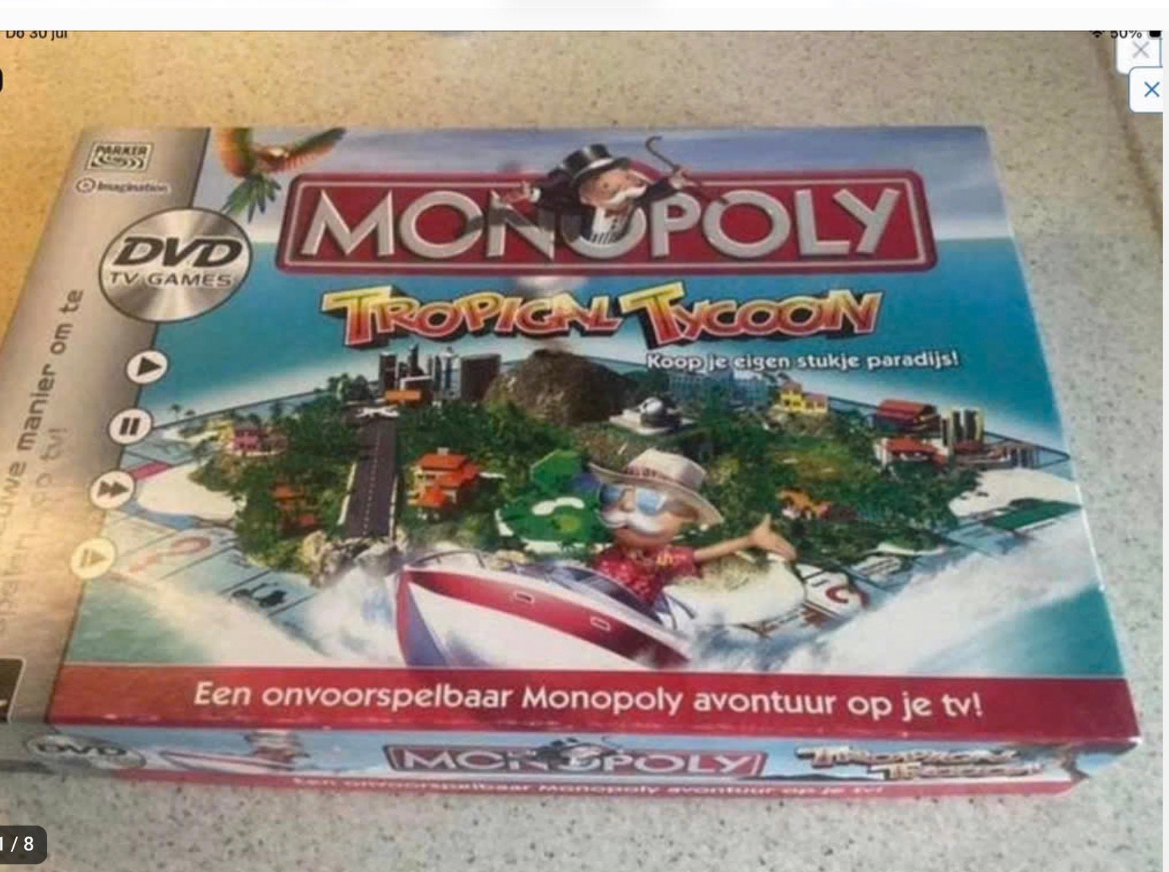 Monopoly tropical tycoon, Ophalen of Verzenden
