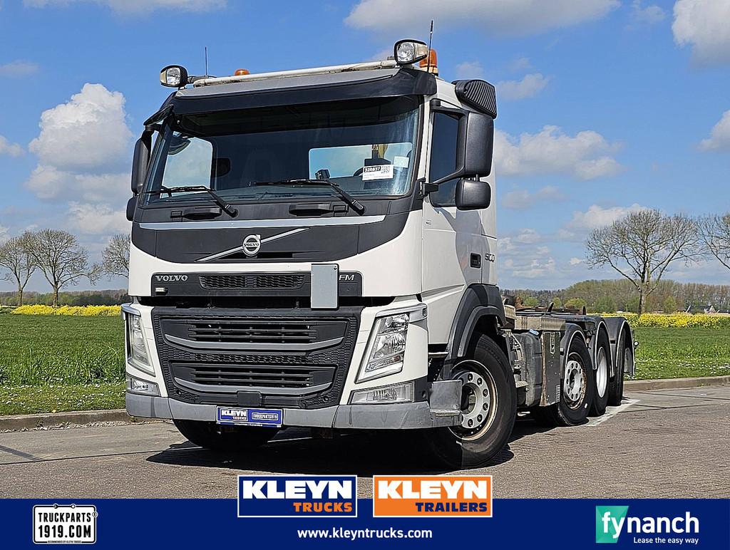 VOLVO FM 500 6x2 triple hooklift, Automaat, Euro 6, 510 pk, Stoelverwarming
