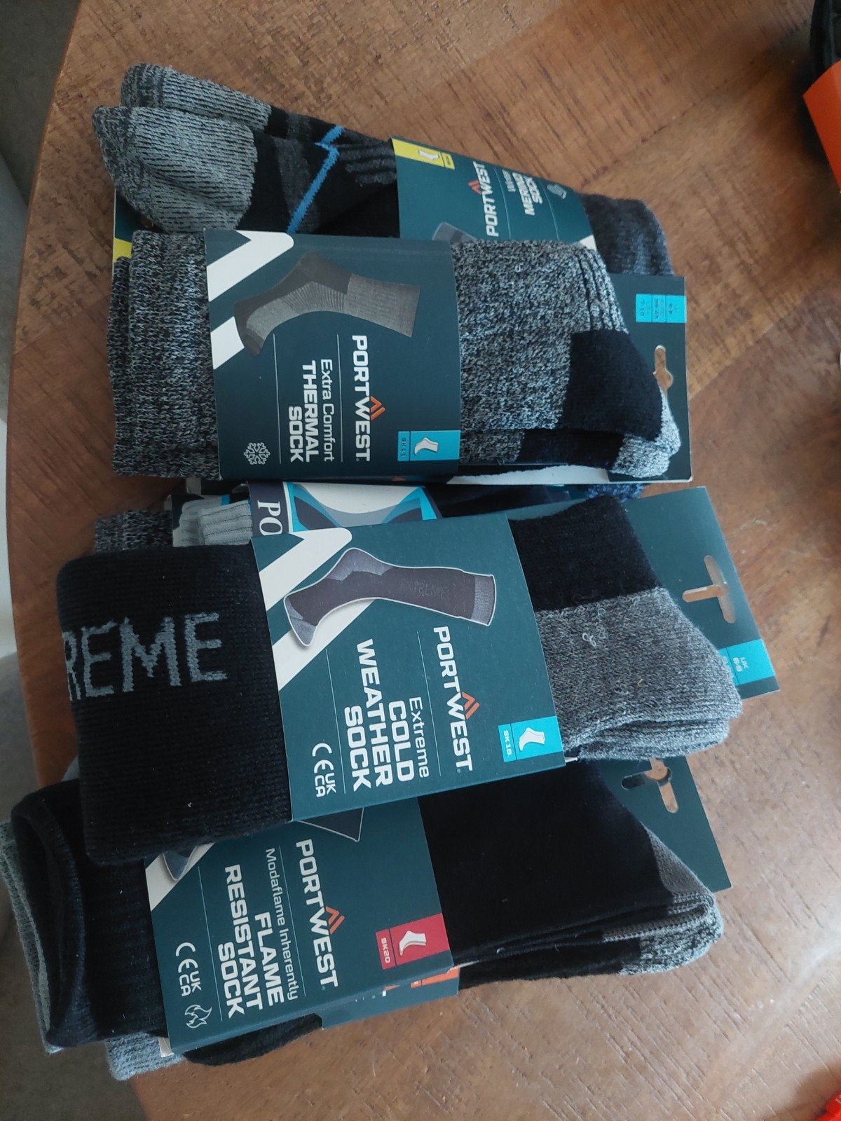 Portwest werksokken - Thermische, koude en vlamvertragende s, Kleding | Heren, Zwart, Nieuw, Ophalen of Verzenden, Maat 39 t/m 42