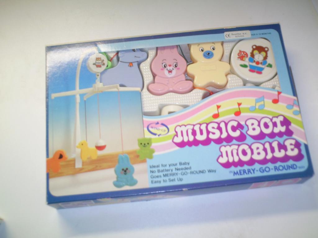 Kraamcadeaus en Geboorteborden - Music box mobile., Ophalen of Verzenden, Zo goed als nieuw