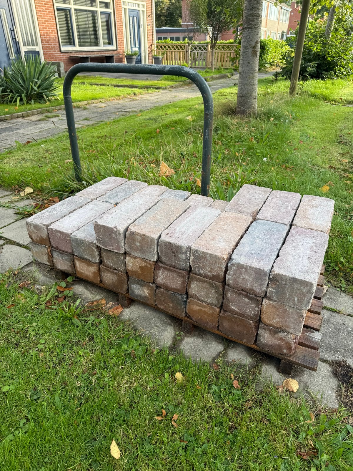 Stapelblokken Kijlstra Splitrock getrommeld Oud Bussum, Ophalen, Blok, Nieuw, Minder dan 25 cm