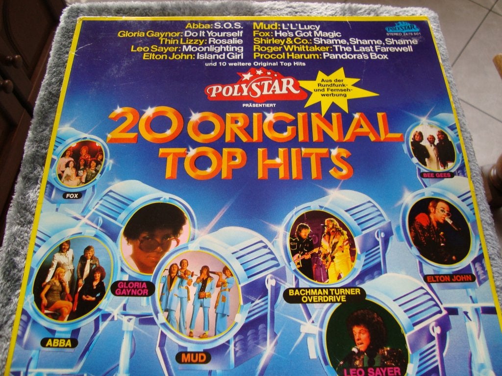 20 original top hits lp, Ophalen of Verzenden, Zo goed als nieuw, 12 inch