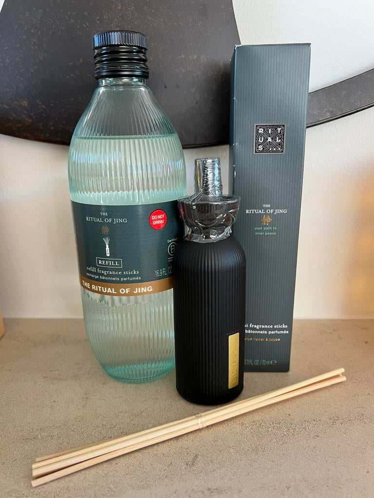 Rituals Jing geurstokjes en Refill 💚 Nieuw!, Ophalen of Verzenden, Nieuw