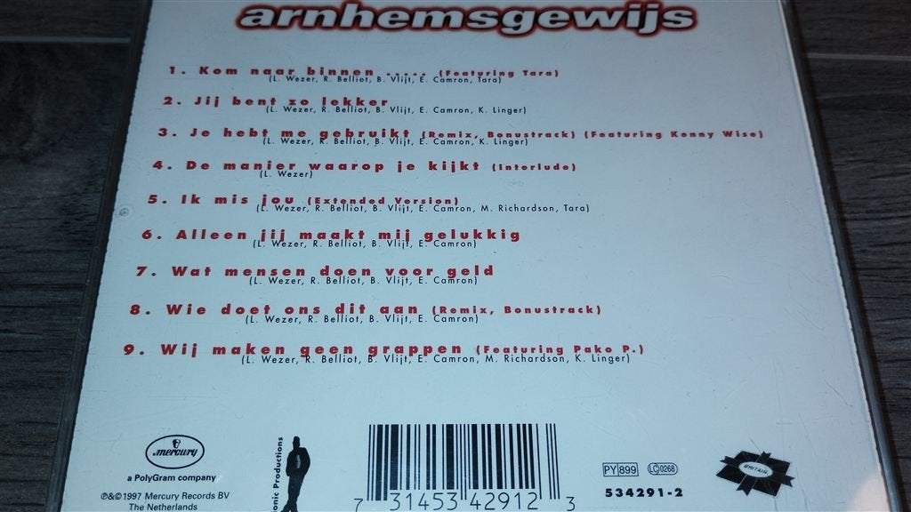 Arnhemsgewijs - Wij Maken Geen Grappen, Cd's en Dvd's, Ophalen of Verzenden, Zo goed als nieuw