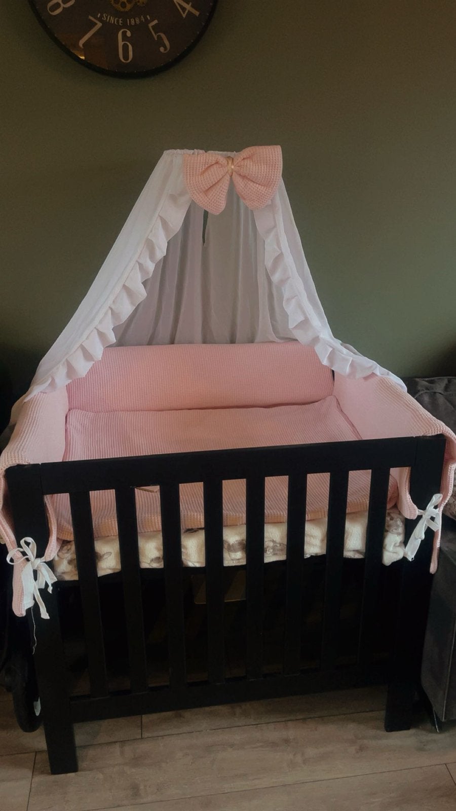 hemeltje en roze accessoires, Kinderen en Baby's, Ophalen, Gebruikt, Ledikant