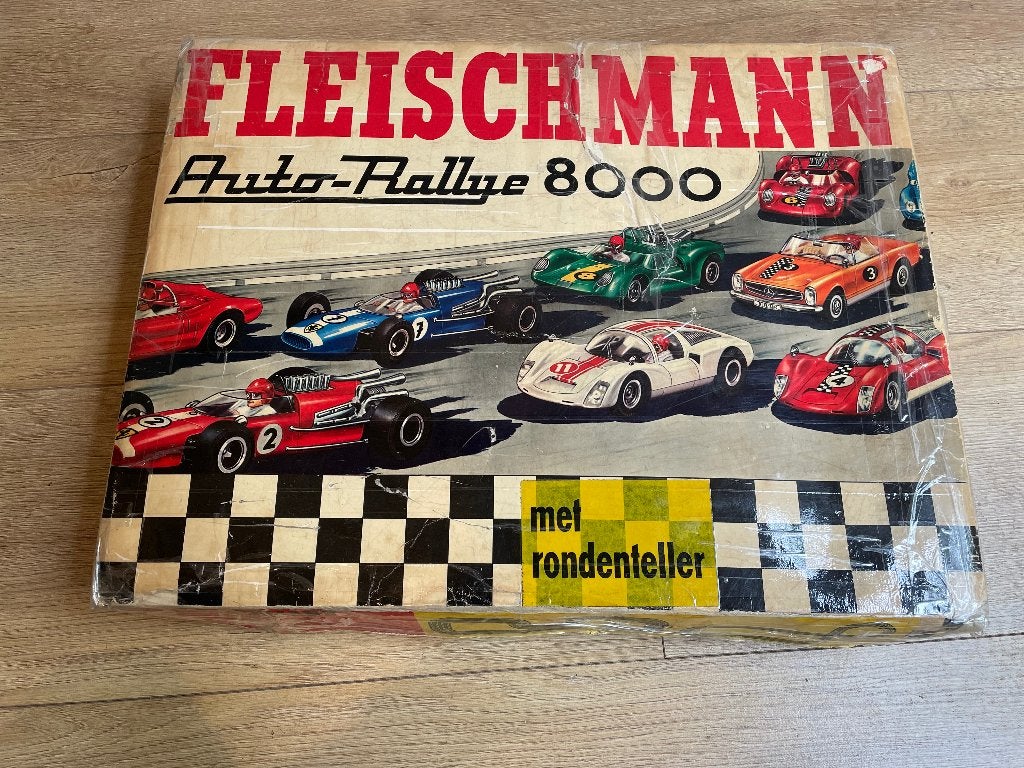Fleischmann Auto Ralley racebaan, Kinderen en Baby's, Speelgoed | Racebanen, Fleischmann, Ophalen of Verzenden, Elektrisch, Racebaan