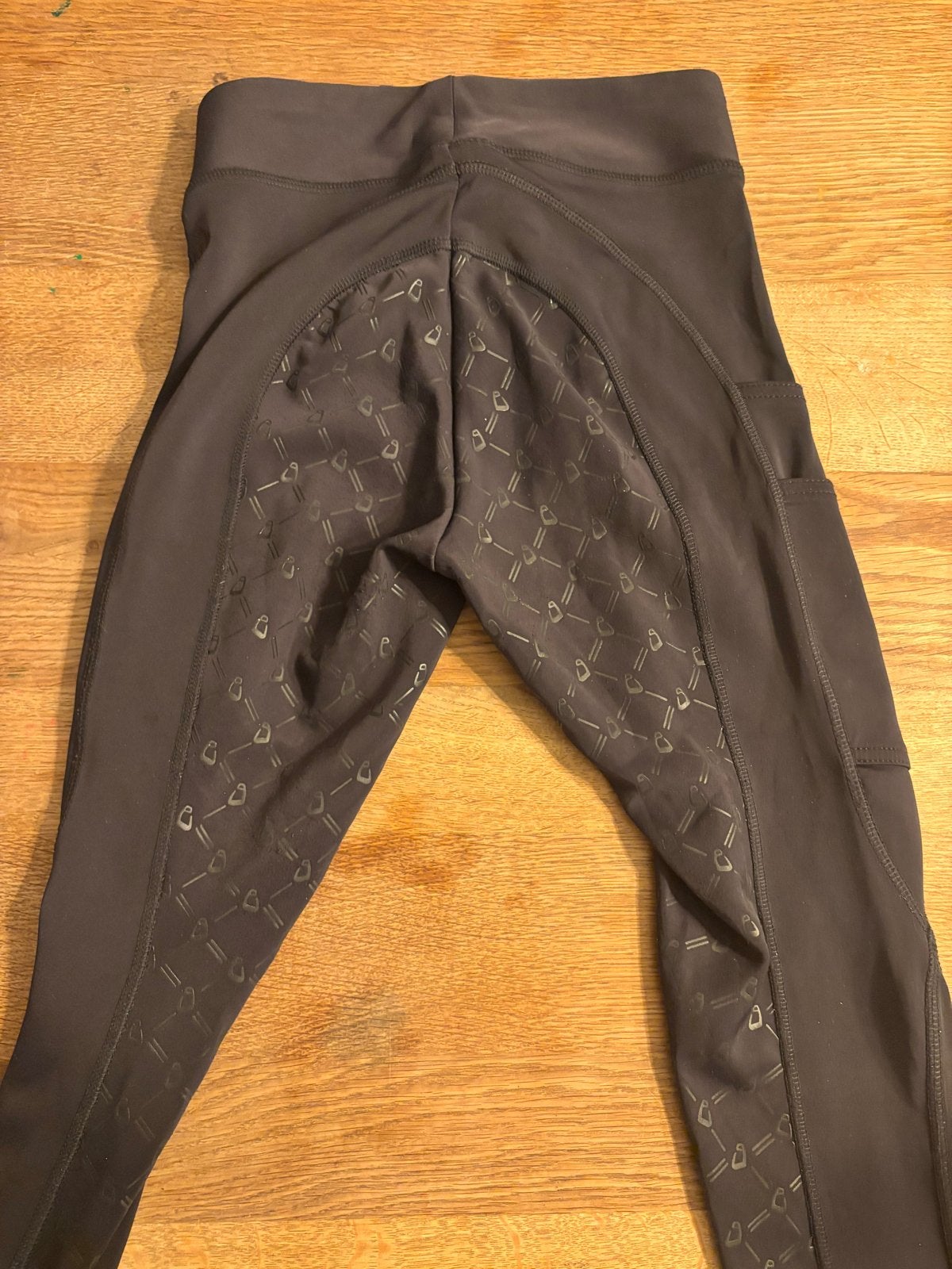 Paardrijbroek applejack maat 140, Dieren en Toebehoren, Paardrijkleding, Ophalen, Gebruikt, Dressuur, Onderkleding