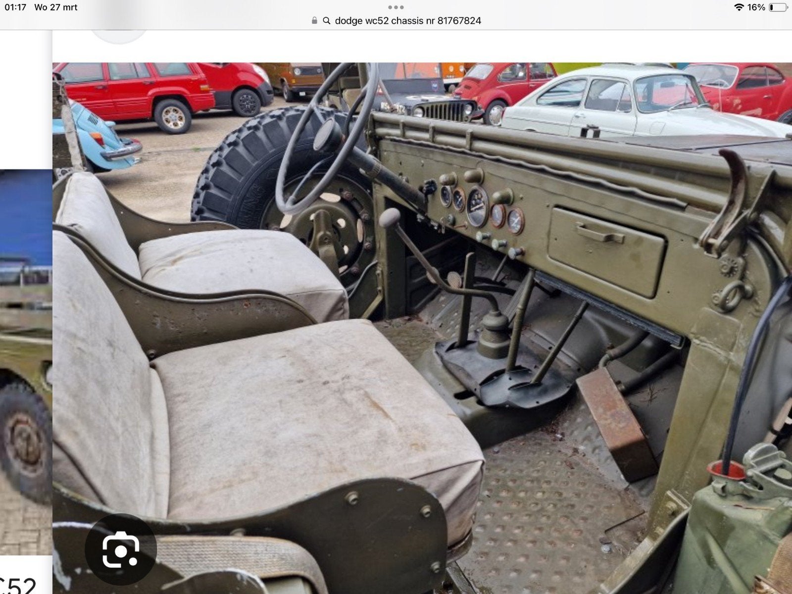 Te koop. Dodge wc52, foto 5