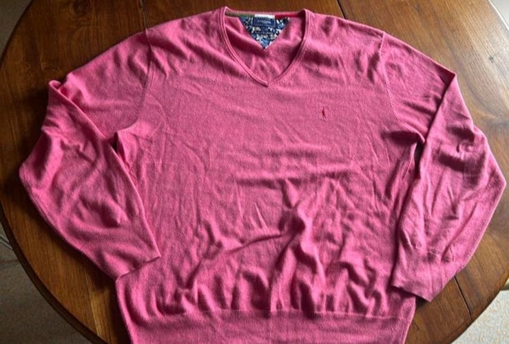 Cavallaro Napoli roze trui maat XL (of iets groter), Ophalen of Verzenden, Zo goed als nieuw, Maat 56/58 (XL), Roze
