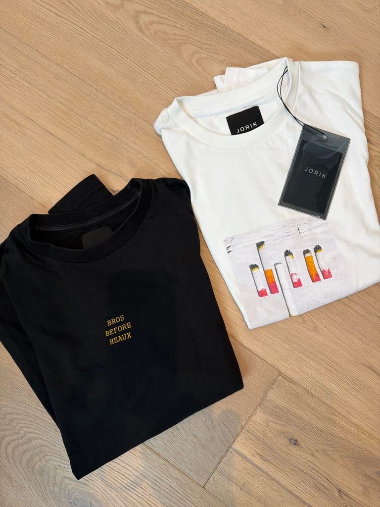 Jorik T-shirts (2 stuks), Ophalen of Verzenden, Nieuw, Maat 46 (S) of kleiner, Wit