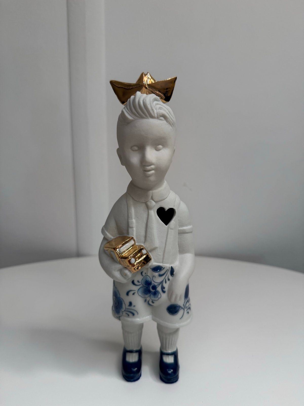 Pupke van Lammers en Lammers met 24k goud accenten, Ophalen of Verzenden, Gebruikt, Mens