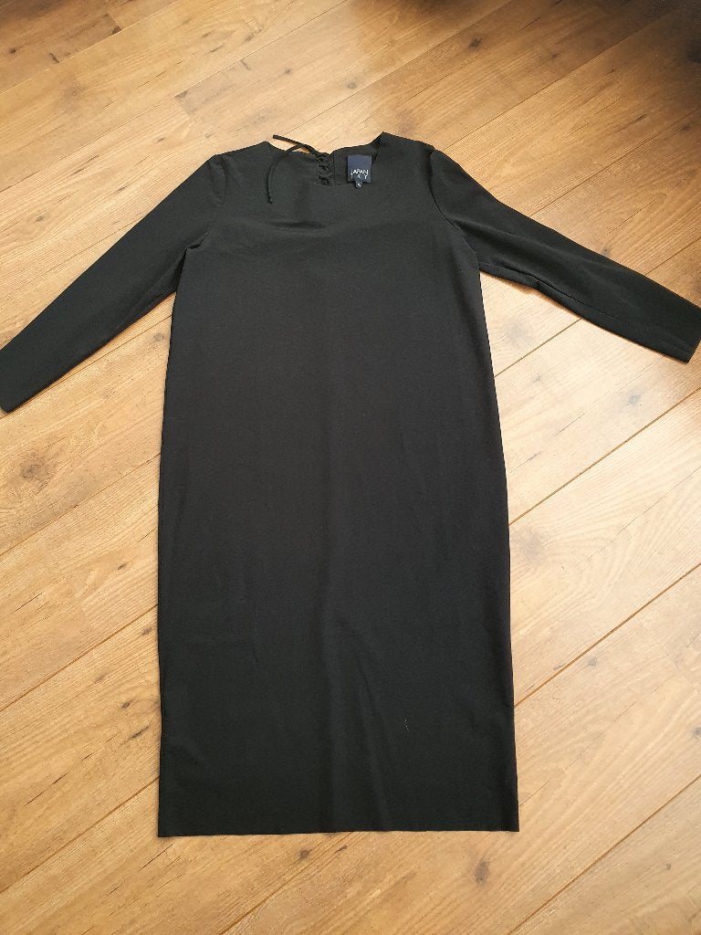 Jurk: Japan TKY Jurk maat S, kleur zwart, Zwart, Japan TKY, Zo goed als nieuw, Boven de knie