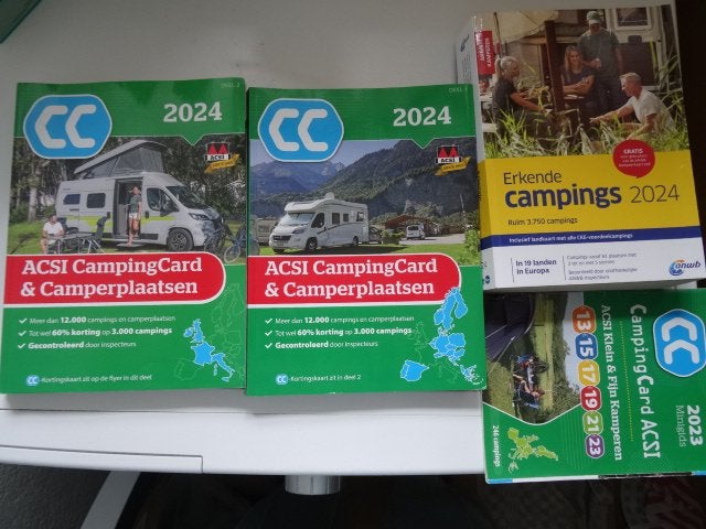 ACSI en ANWB campinggids, Campergids, Europa, Ophalen of Verzenden, Zo goed als nieuw, Campinggids