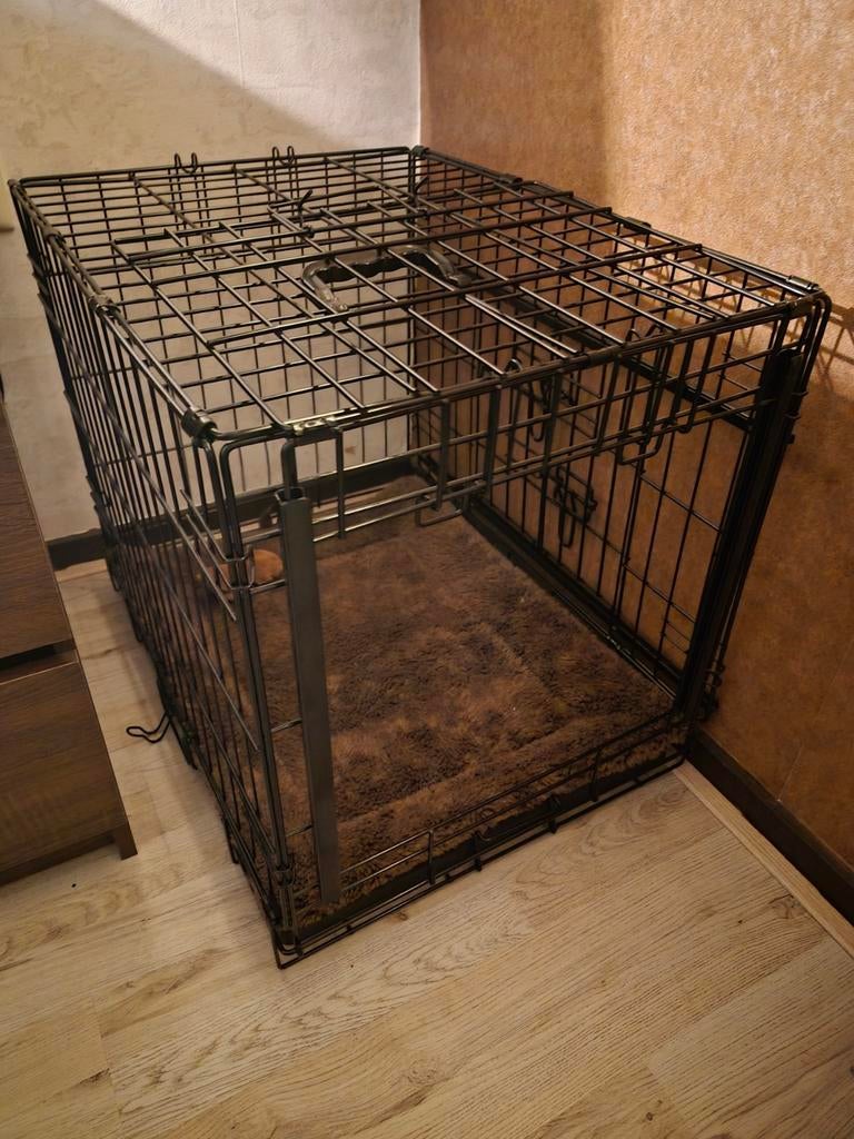 Hondenbench, Ophalen of Verzenden, Zo goed als nieuw, Minder dan 75 cm, Minder dan 65 cm