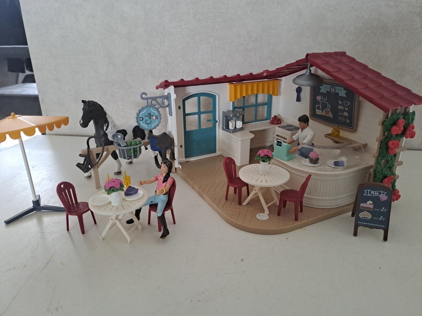 Schleich Ruiter Café  (L), Ophalen of Verzenden, Zo goed als nieuw