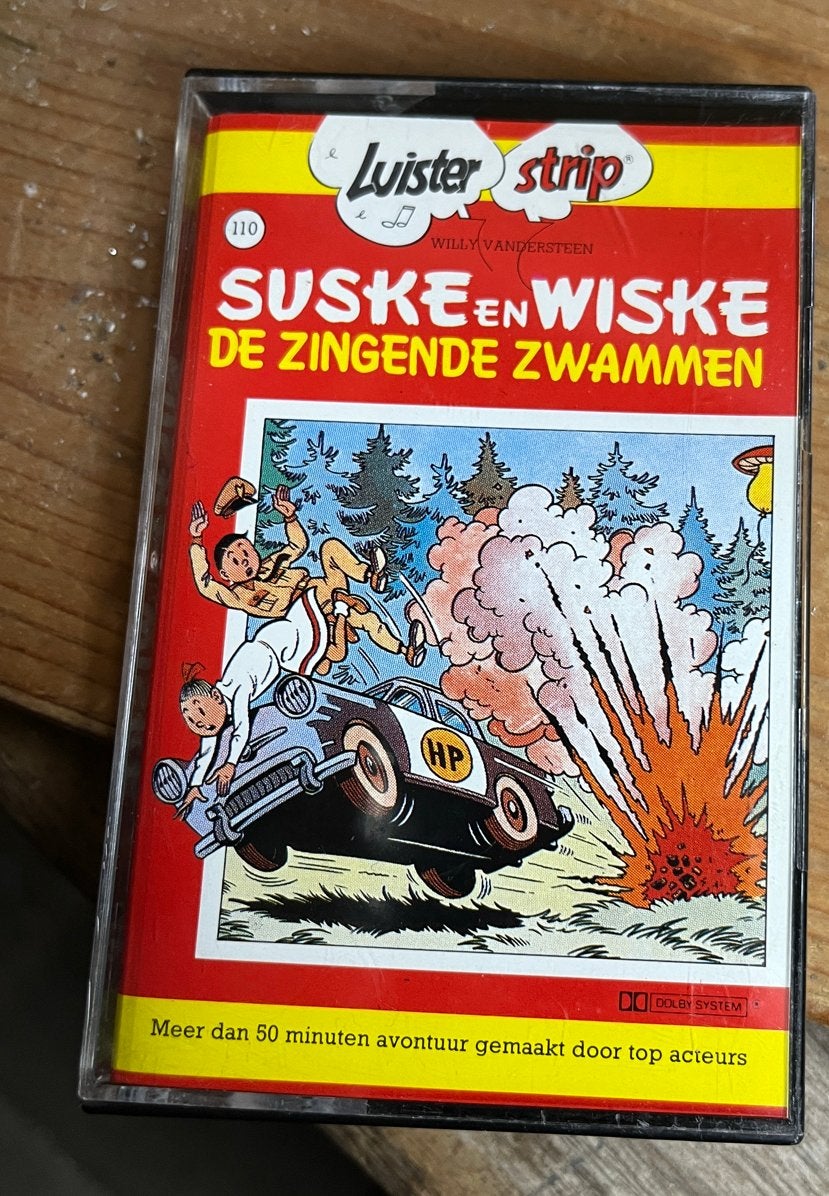 cassettebandje Suske en Wiske origineel, Ophalen of Verzenden, Suske en Wiske, Gebruikt, Boek of Spel