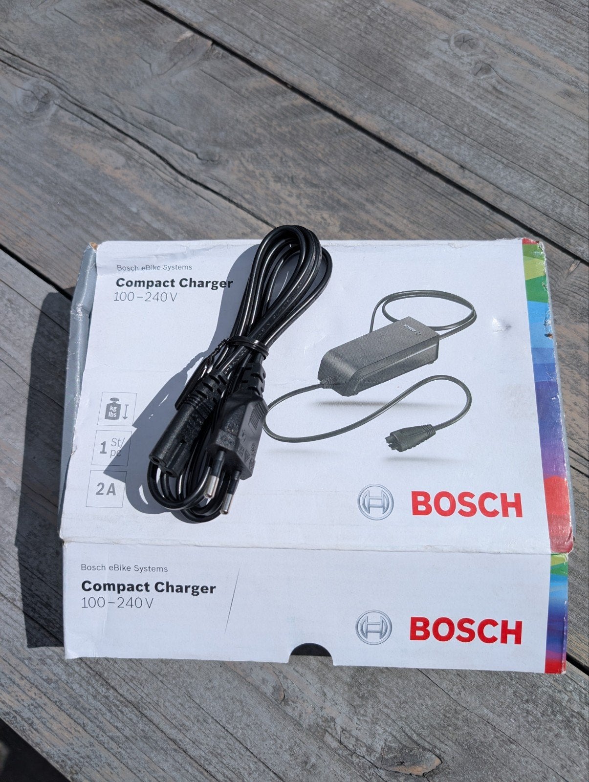Nieuwe Bosch Compact Charger 2A E-bike Acculader, Ophalen of Verzenden, Nieuw