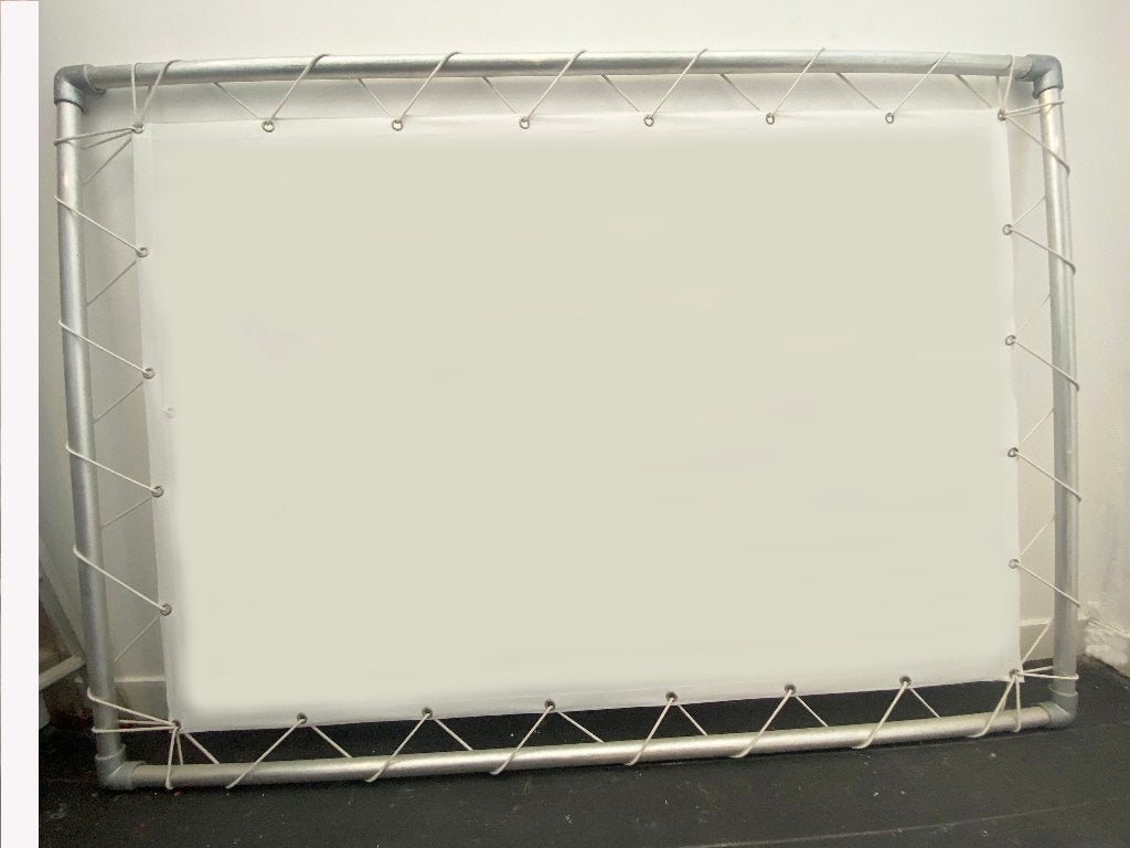 Spandoekframe 2,20 m. x 1,60 m., Verzamelen, Merken en Reclamevoorwerpen, Ophalen, Zo goed als nieuw, Reclamebord