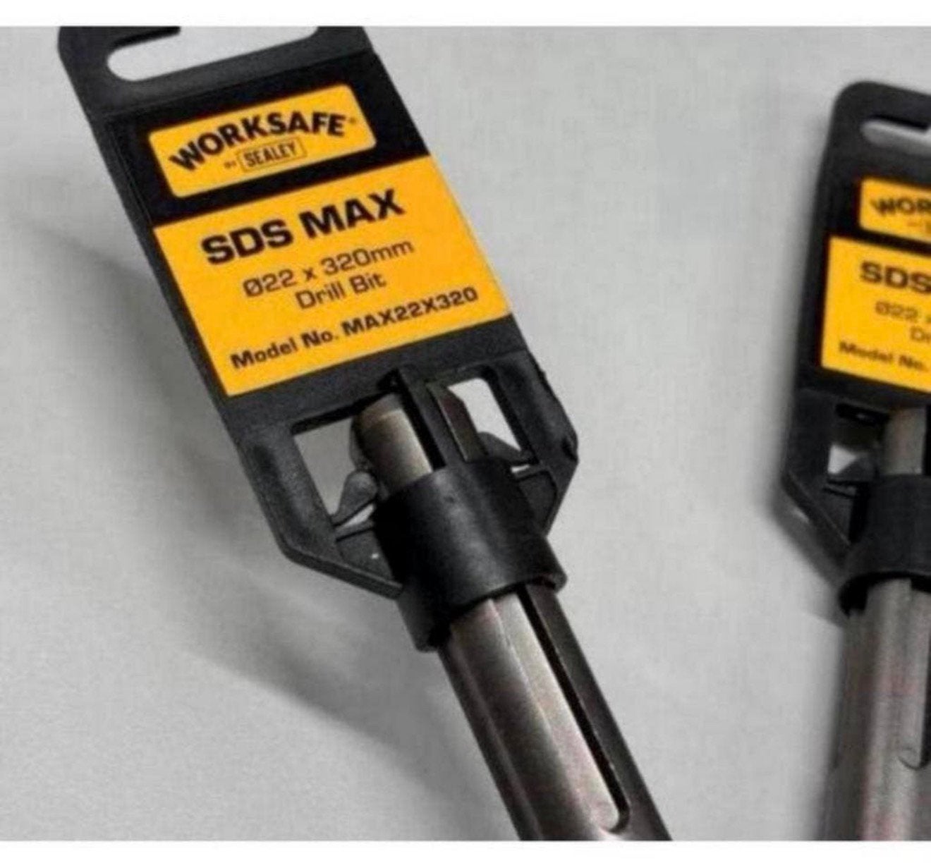 2X Sealey MAX22X320 Worksafe SDS MAX Drill Bit 22x320mm boor, Nieuw, Ophalen of Verzenden, H, H