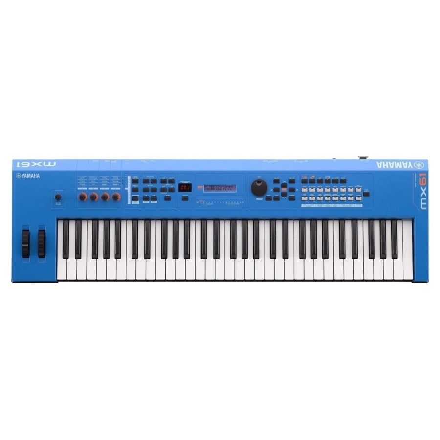 Yamaha MX61 Synthesizer Blauw