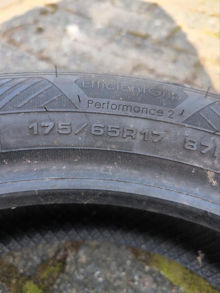 Goodyear banden voor Toyota Aygo - z.g.a.n., Auto-onderdelen, Banden en Velgen, Gebruikt, 175 mm, 17 inch, Ophalen of Verzenden