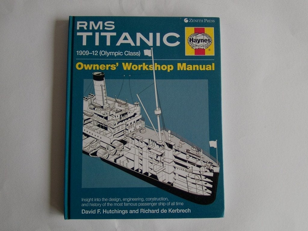 Haynes RMS Titanic Owners Workshop Manual, 160 blz.,  2011, Ophalen of Verzenden, Zo goed als nieuw, Haynes, Boot