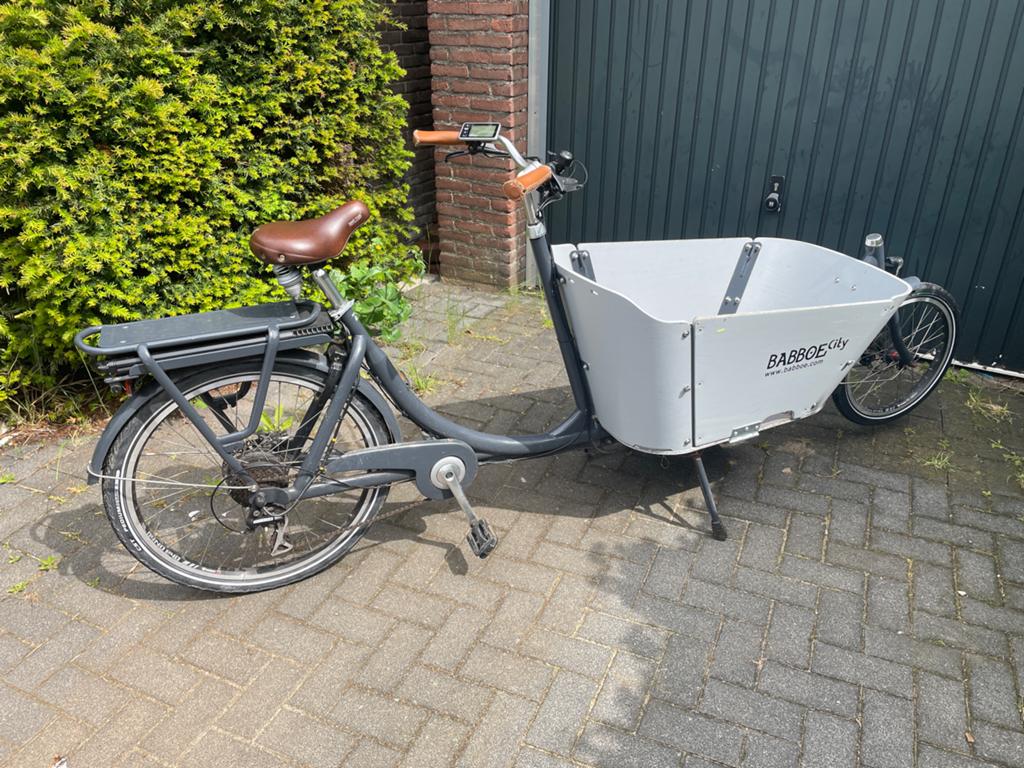 Babboe City Bakfiets - Elektrisch, Zo goed als nieuw, Ophalen, Elektrisch, Zo goed als nieuw, 2 kinderen
