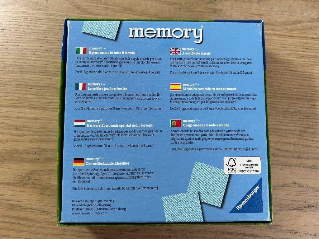 Efteling Sprookjesbos Memory Ravensburger, Ophalen of Verzenden, Zo goed als nieuw, Overige typen