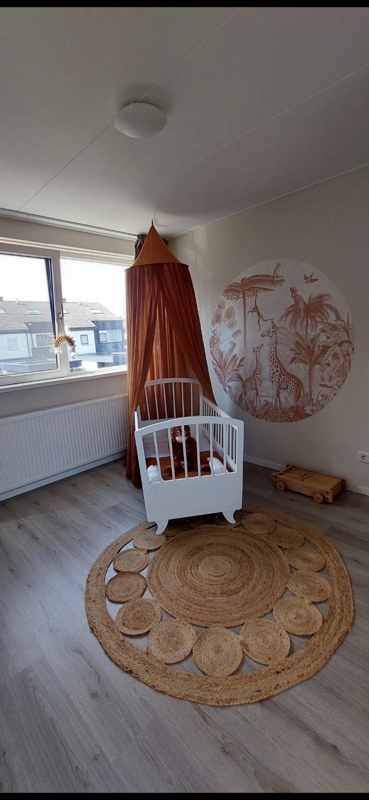 Ouderwets wit kinderledikant, Ophalen