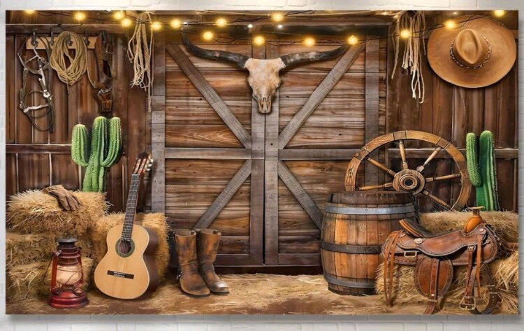 western decordoek ca 2 mtr breed, Ophalen of Verzenden