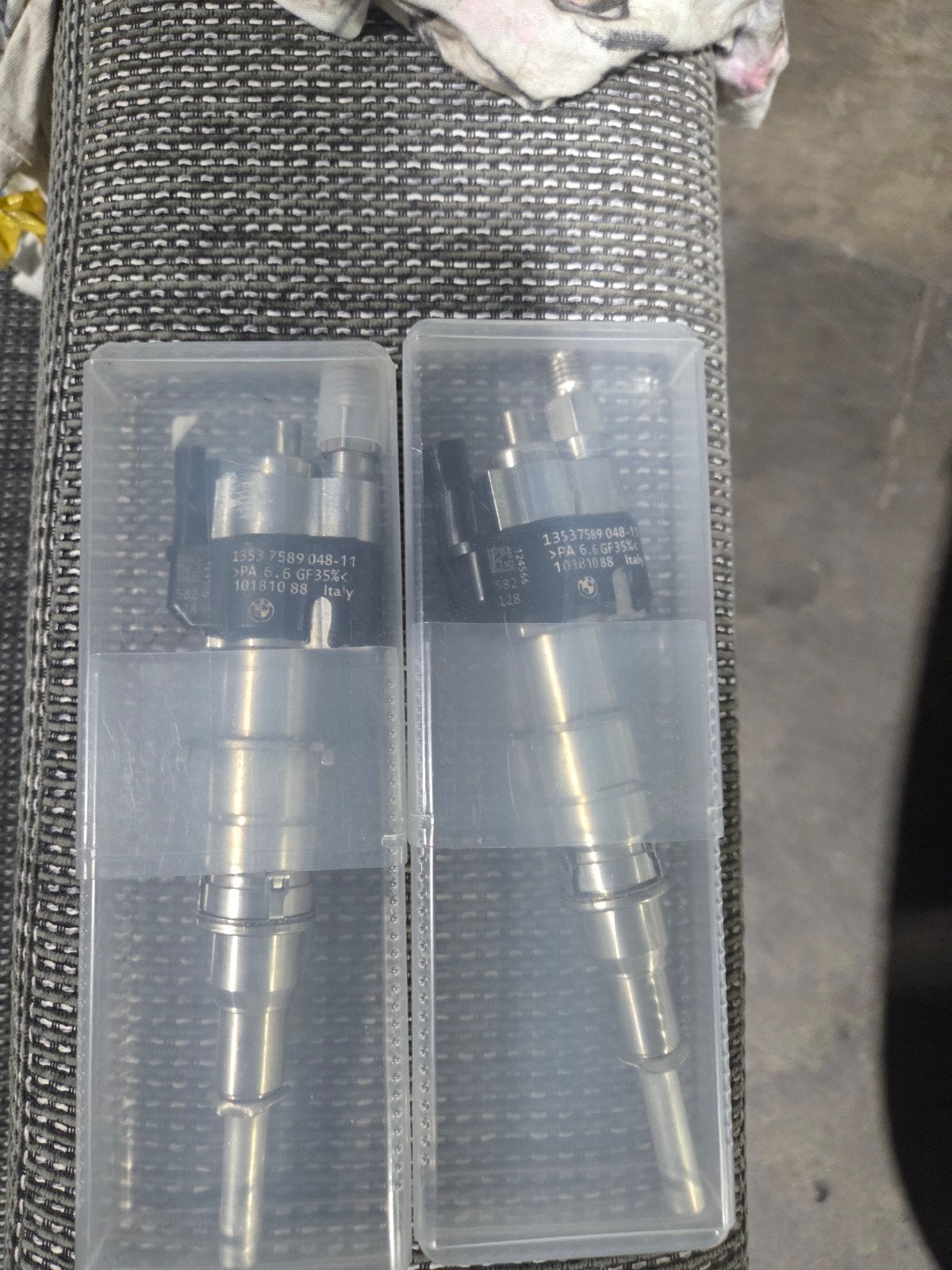 2x BMW Index 11 Injectoren, Auto-onderdelen, Motor en Toebehoren, Ophalen, Gereviseerd, BMW