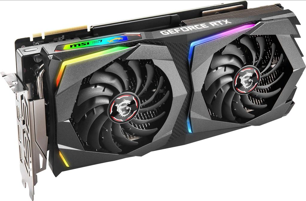 MSI GeForce RTX 2070 8gb super Gaming Videokaart, Ophalen, PCI-Express 3, HDMI, GDDR6