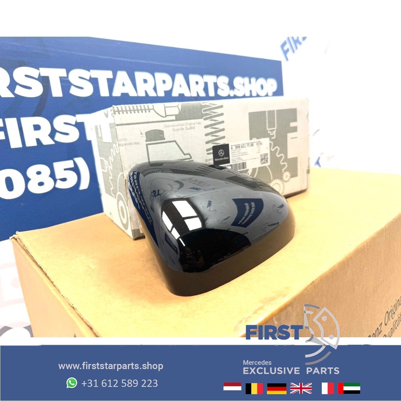 Mercedes spiegelkap W177 W118 H247 X247 W206 W236 W257 W214, Auto-onderdelen, Gebruikt, -, Ophalen of Verzenden, -