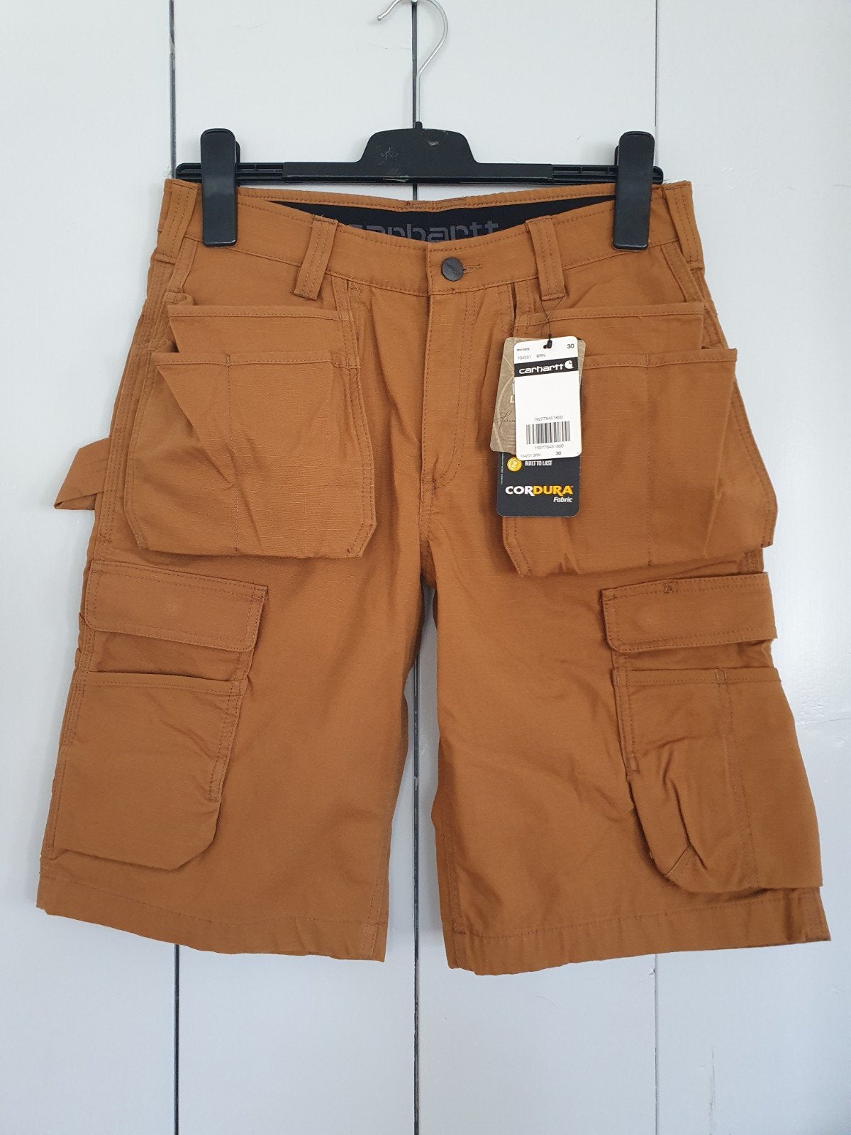 Carhartt korte werkbroeken shorts diverse maten Nieuw, Www.carhartt.com, Bruin, Cruquiusweg 111N 1019 AG Amsterdam, Carhartt