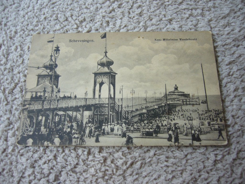 SCHEVENINGEN  =  KON. WILHELMINA WANDELHOOFD  1918, Ophalen of Verzenden, Voor 1920, Gelopen, Zuid-Holland